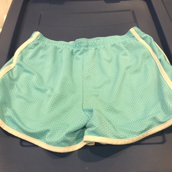 Limited Too girl aqua shorts 14 - Picture 2 of 3